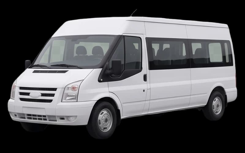 Van techo alto para transporte al aeropuerto en Cali